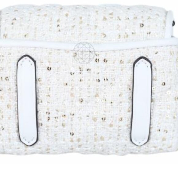 Kate Spade Natalia Sequin Tweed Fabric Micro Bag - Picture 4 of 4